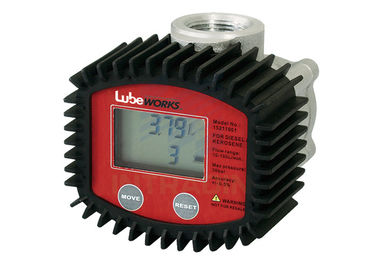 Hoge Nauwkeurigheid Meter van de 30 Liter de Digitale Olie met Lage Batterijindicator/Vloeibare Debietmeter