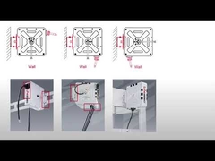 Gesloten, veer-aangedreven slanghaspel