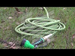 Flexibele stoffen tuinslang / 50m slanghaspel, nieuwste ontwerp